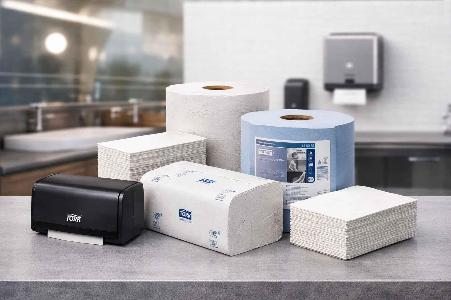 נייר מגבת TORK לעסקים ולמוסדות – פתרונות היגיינה מקצועיים של קליר