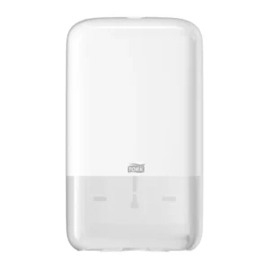 מתקן נייר טואלט Tork Folded Toilet Paper Dispenser 556000 במערכת T3 מציע שליפה של דף אחד בכל שימוש, עיצוב קומפקטי וחסכוני במקום ותחזוקה פשוטה – פתרון אידיאלי לחדרי רחצה עם תנועה נמוכה עד בינונית.